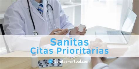 cita prioritaria en sanitas|Sanitas Citas Prioritarias 